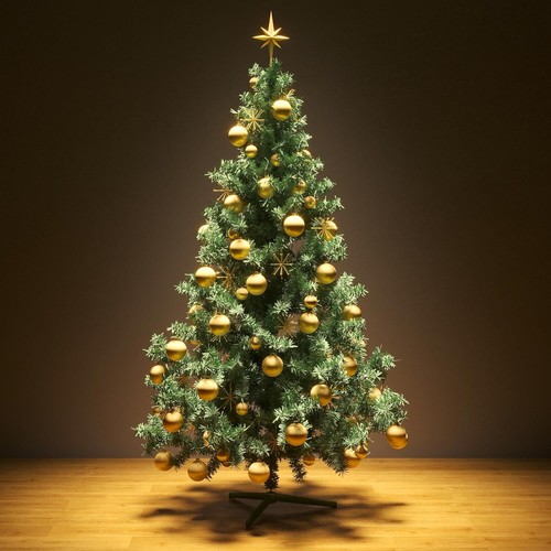 Christmas tree with - with, stand