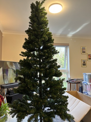 8ft artificial christmas tree - artificial,