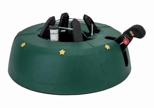 Christmas tree stand with - tree,
