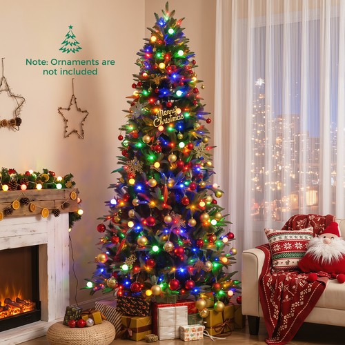 Pre lit christmas tree - ft, pre-lit