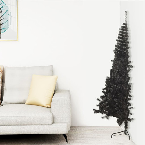 Artificial half christmas tree - half,